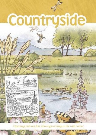 Read Online Countryside: 19 Charming Pull-Out Line Drawings to Bring to Life with Colour (Colouring Scenes) - Various file in ePub