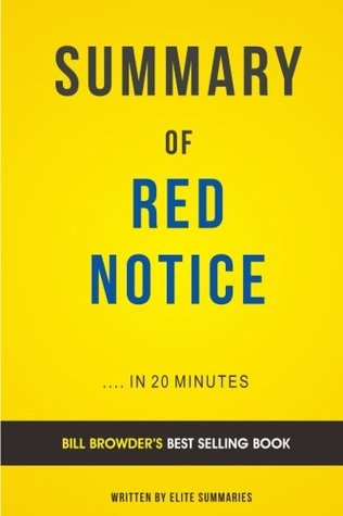 Download Summary of Red Notice: by Bill Browder   Includes Analysis - Elite Summaries | ePub