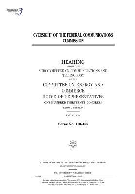 Download Oversight of the Federal Communications Commission - U.S. Congress file in ePub