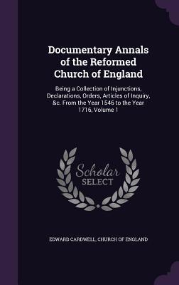 Read Online Documentary Annals of the Reformed Church of England: Being a Collection of Injunctions, Declarations, Orders, Articles of Inquiry, &C. from the Year 1546 to the Year 1716, Volume 1 - Edward Cardwell | PDF