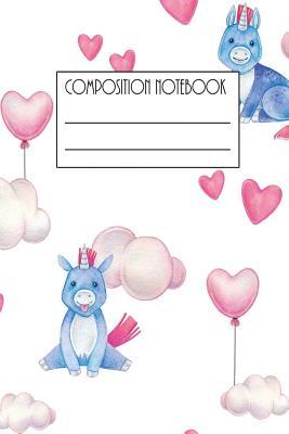 Read Online Composition Notebook: Large Composition Notebook with Cute Unicorn and Hearts Pattern on the Cover; Journal; Back to School; Wide Ruled Blank Lined for Students, Kids, Grade School or College Class Study Notebook (8.5x11 Inches, Wide Ruled Spacing, 120 Pa -  | ePub