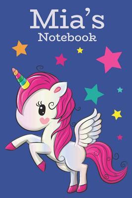 Download Mia's Notebook: Unicorn Design Lined Notebook, 6x9, 120 Pages -  | ePub