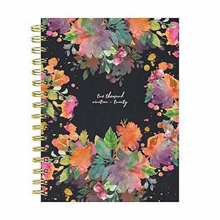 Full Download Painted Floral Leaves Medium Daily Weekly Monthly 2020 Planner: July 2019 - June 2020 (Academic School Year, Student Planner) -  | PDF